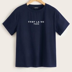 Slogan tee